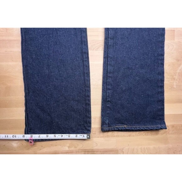 Levi's 517 Boot Cut Denim Blue Jeans 34x32 - Picture 6 of 10